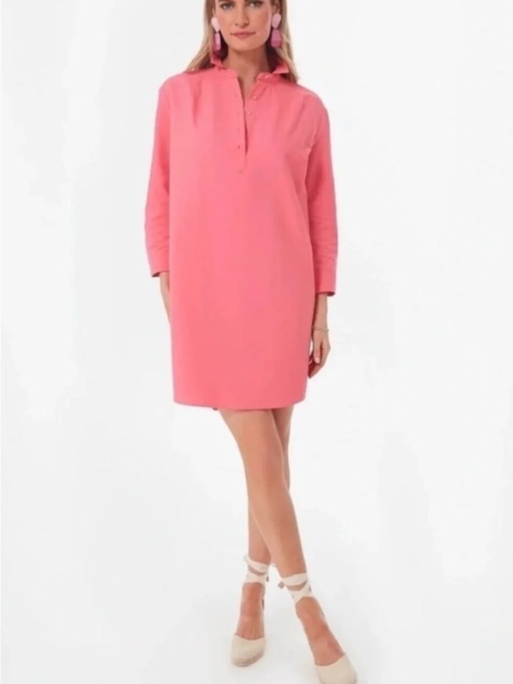 Tuckernuck Pomander Place Dahlia Pink Polly Dress Size XXL - Picture 3 of 10